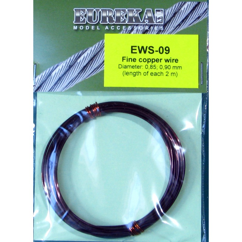 0.90 mm Fine copper wires 0.85 mm EWS-09 Eureka XXL