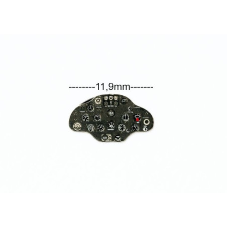 YMA7309 - Yahu Models 1:72 Polikarpov I-16 Late Instrument Panel