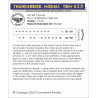 TBM-023 Thunderbird Models 1:144 ATL.98 Carvair (Roden) masks