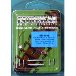 Eureka XXL ER 3553 Towing cables for KTO Rosomak 1/35 